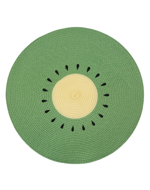 Zdjęcie: Mata stołowa Tropicana średnica 38 cm dekoracja kiwi ALTOM DESIGN