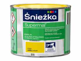 Emalia Supermal żółty F565 0,2L ŚNIEŻKA