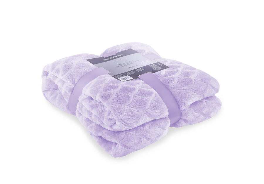 Zdjęcie: Koc Sardi lilaa 150x200 cm DECOKING