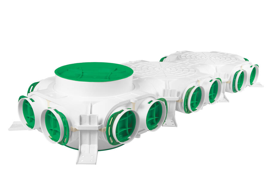 Zdjęcie: Skrzynka przelotowa fi 160/200-16x75 AWENTA PRO