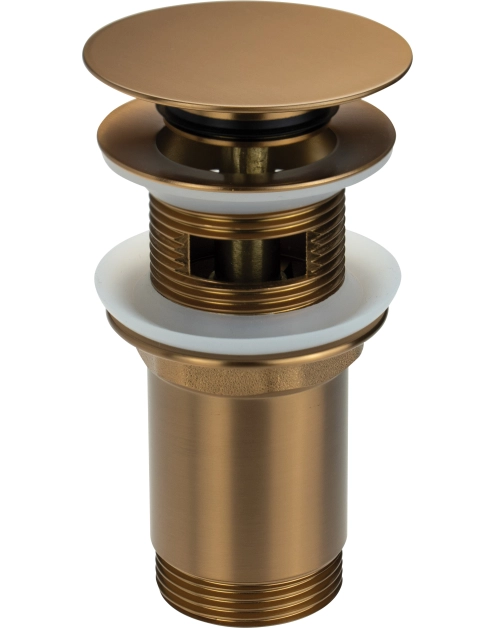 Zdjęcie: Korek do umywalki lub bidetu z tuleją uniwersalny DEANTE