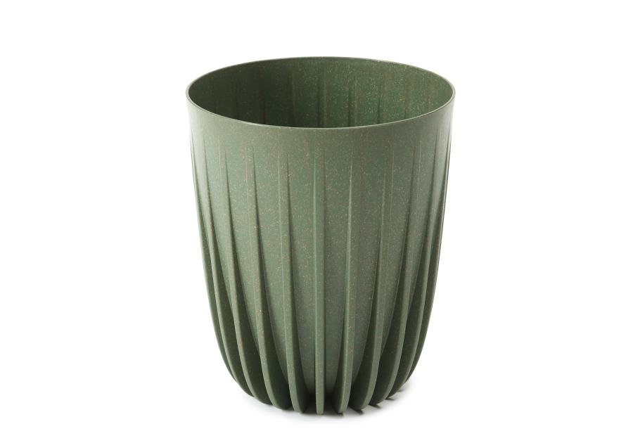 Zdjęcie: Doniczka Mira Eco wood 390 mm zielony leśny LAMELA