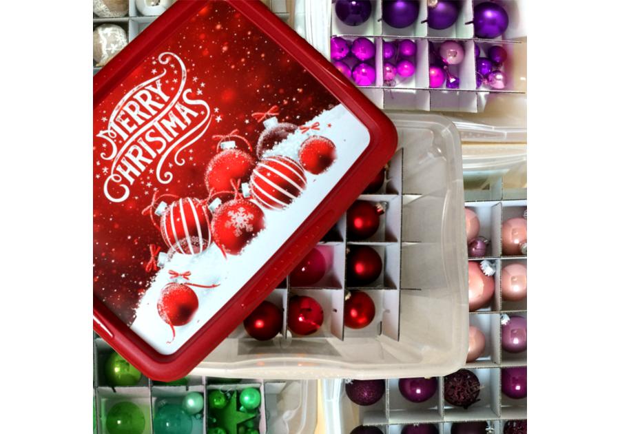 Zdjęcie: Pojemnik na bombki Christmas-Box 30 L Wika KEEEPER