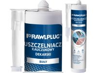Zdjęcie: Uszczelniacz dekarski kauczukowy R-SL-DEK biały 300 ml RAWLPLUG