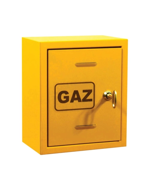 Zdjęcie: Szafka gazowa metalowa bez pleców 300x250x180 mm METRO