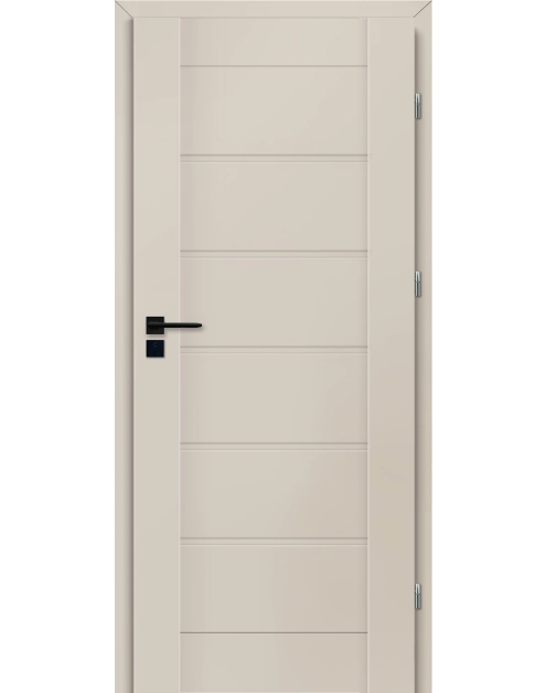 Zdjęcie: Drzwi wewnętrzne Cashmere Kampo 90 cm prawe 60 VOSTER