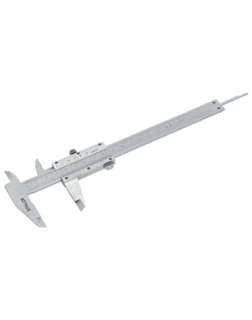 Zdjęcie: Suwmiarka noniuszowa, zakres 0-150 mm, dokładność 0,02 mm STALCO