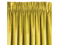 Zdjęcie: Zasłona gotowa Sarah na taśmie 140x270 cm musztardowy EUROFIRANY