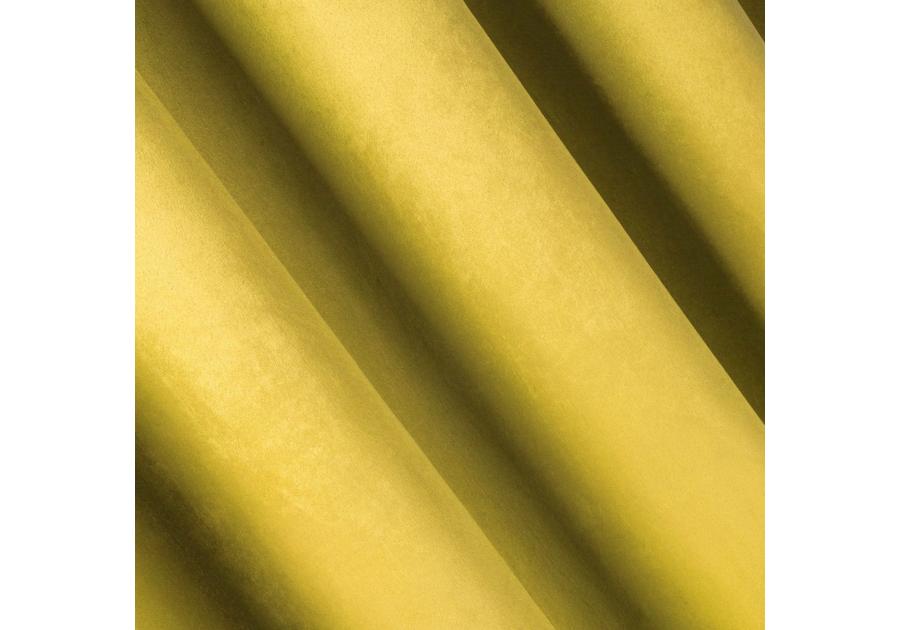 Zdjęcie: Zasłona gotowa Sarah na taśmie 140x270 cm musztardowy EUROFIRANY