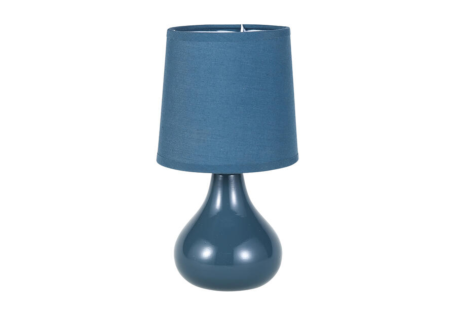 Zdjęcie: Lampa stołowa z podstawą ceramiczną 13x23,5 cm morska ALTOMDESIGN