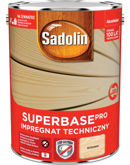 Zdjęcie: Impregnat Superbase Pro 5 L SADOLIN