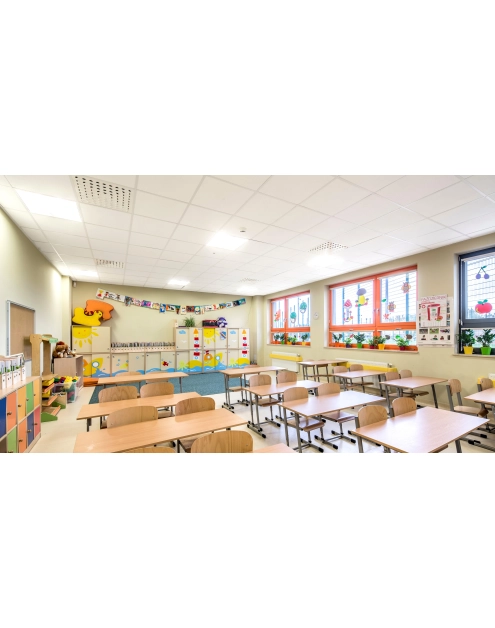 Zdjęcie: Płyta ze skalnej wełny mineralnej Koral Tenor 600x600x15 mm ROCKFON