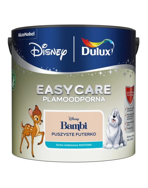 Zdjęcie: Farba lateksowa 2,5 L puszyste futerko matowa EASYCARE DISNEY