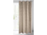 Zdjęcie: Zasłona gotowa Laura 140x250 cm beżowy EUROFIRANY