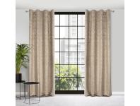 Zdjęcie: Zasłona gotowa Laura 140x250 cm beżowy EUROFIRANY
