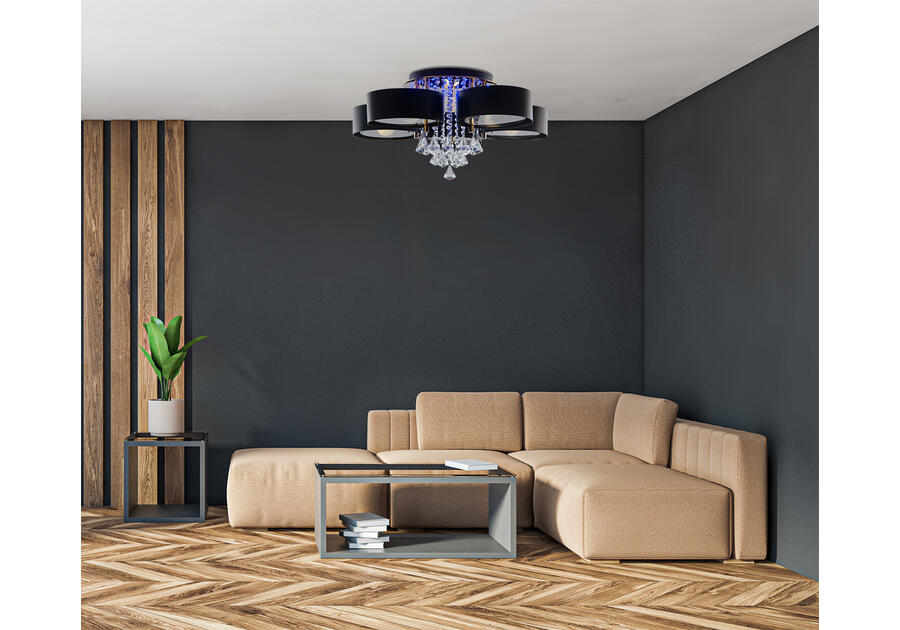 Zdjęcie: Plafon LED Antila DRS8006/5 TR BL ELEM
