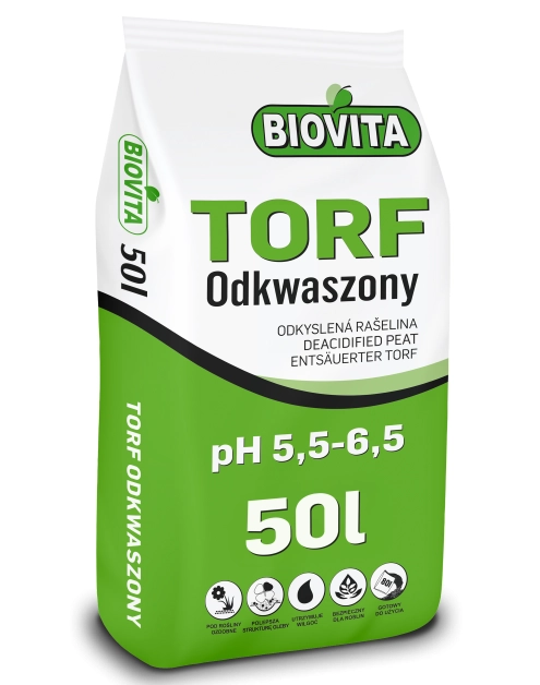 Zdjęcie: Torf ogrodniczy odkwaszony 50 L BIOVITA