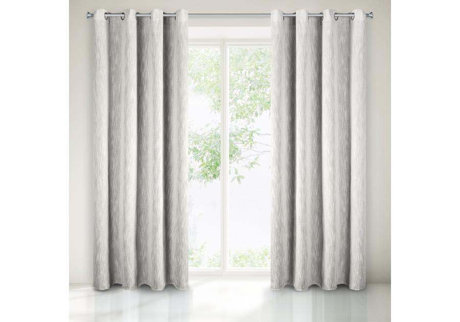 Zdjęcie: Zasłona gotowa Ezra 140x250 cm kremowy EUROFIRANY