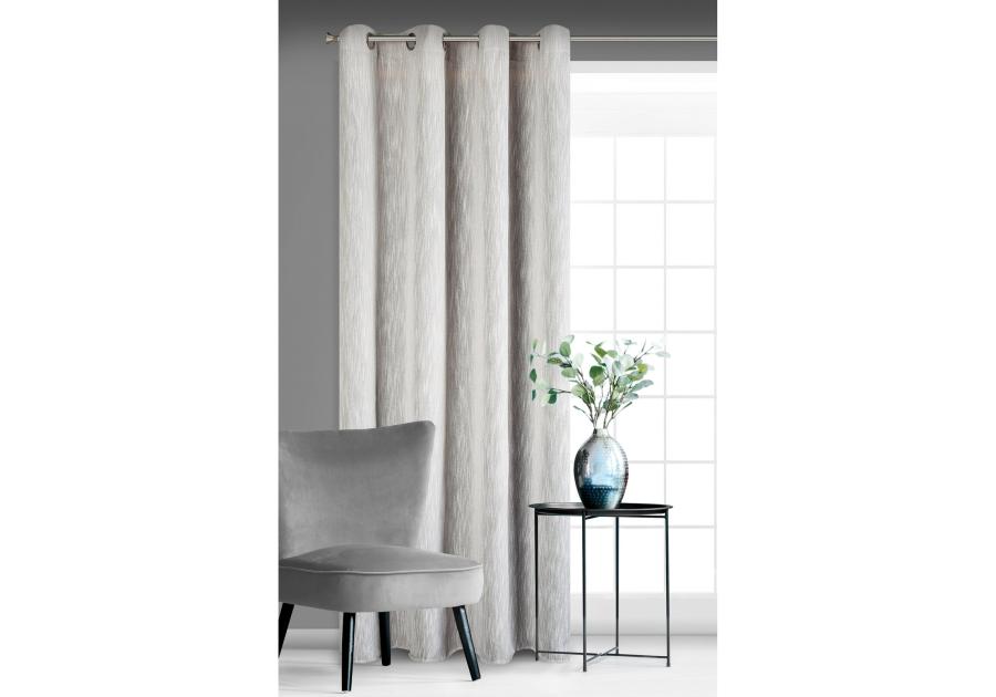 Zdjęcie: Zasłona gotowa Ezra 140x250 cm kremowy EUROFIRANY