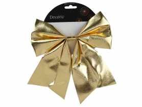 Kokarda poliestrowa 20x24x1 cm złota KAEMINGK