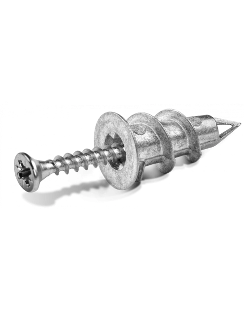 Zdjęcie: Łącznik metalowy DRAM samowiercący 14x32 mm z wkrętem 4,2x32 mm100 szt. RAWLPLUG
