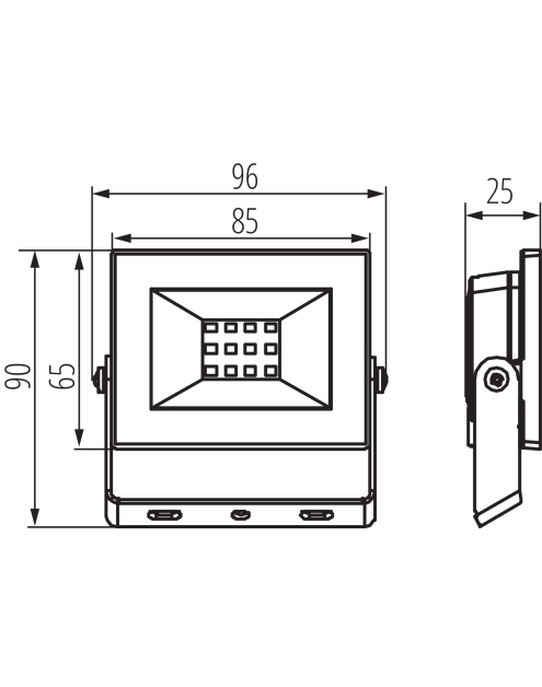 Zdjęcie: Naświetlacz LED Grun NV LED-10-B MILEDO