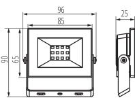 Zdjęcie: Naświetlacz LED Grun NV LED-10-B MILEDO