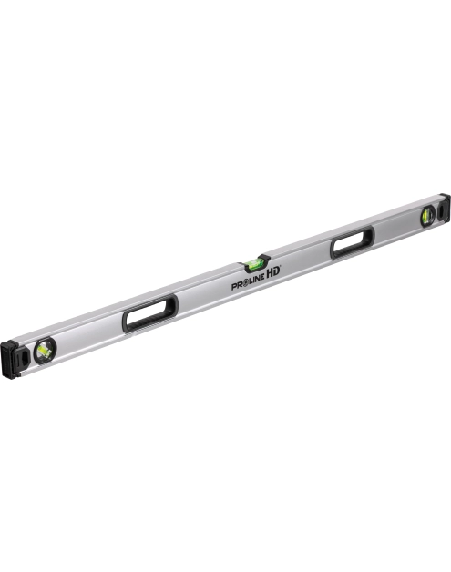 Zdjęcie: Poziomnica HD, 3 libelki, 2x frezowanie, 0,5mm / 1m, poziomica, magnes 2%, 120 cm PROLINE HD