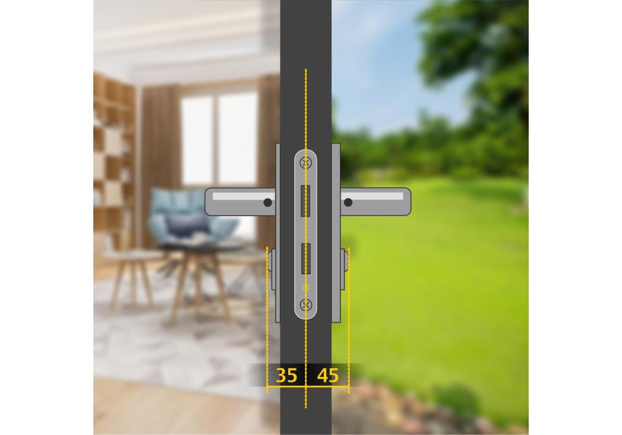 Zdjęcie: Wkładka Y2100 35/45 satyna YALE