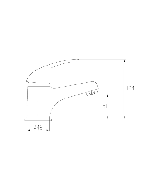Zdjęcie: Bateria umywalkowa Perea chrom INVENA
