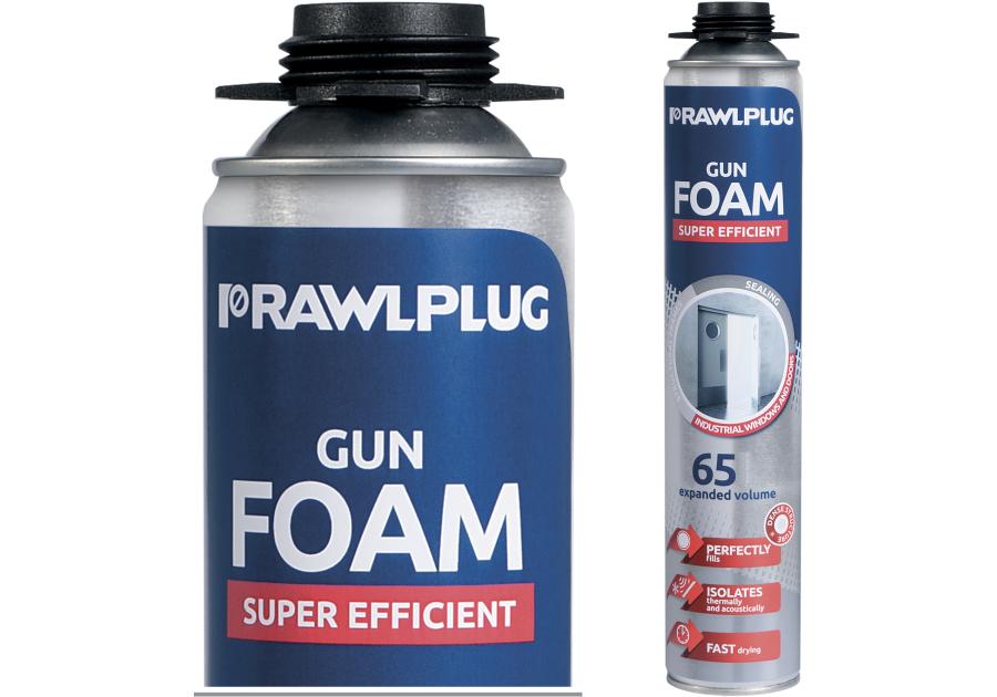 Zdjęcie: Piana pistoletowa superwydajna 830 ml RAWLPLUG