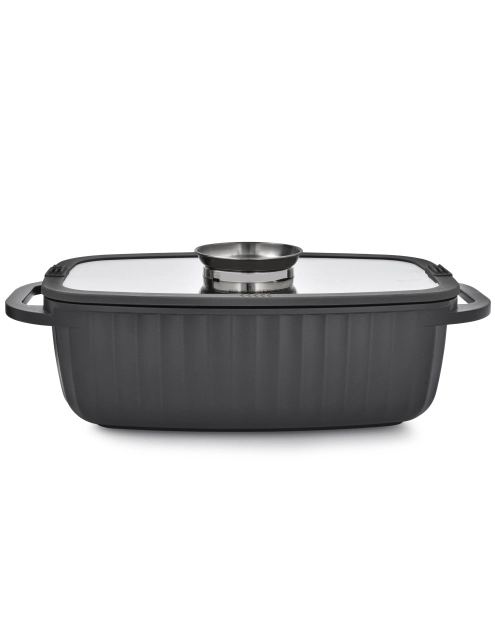 Zdjęcie: Brytfanna Linear 32x21 cm - 5,6 L z pokrywką AMBITION