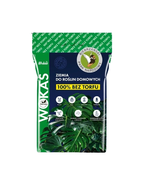 Zdjęcie: Ziemia do roślin domowych 10 L WOKAS NATURALNIE