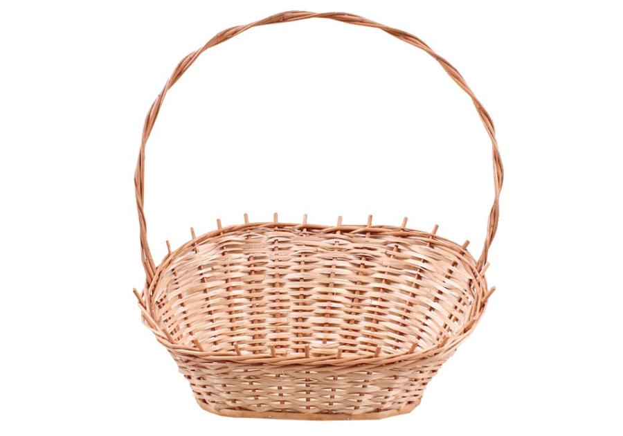 Zdjęcie: Kosz wiklinowy prezentowy 45x35x24/50 cm TIN TOURS