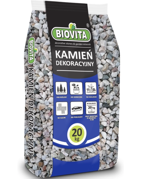 Zdjęcie: Grys Multikolor 8-16mm 20 Kg BIOVITA