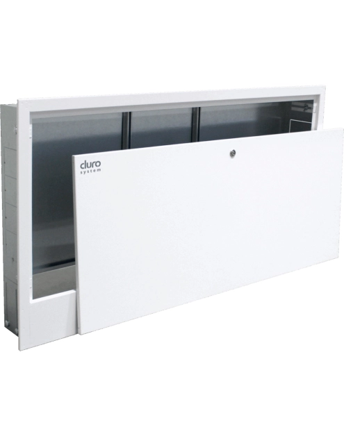 Zdjęcie: Szafka instalacyjna podtynkowa 04 do rozdzielaczy (10 sekcji) 790x 530-630x125-170 mm DURO SYSTEM