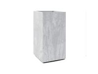 Zdjęcie: Kwietnik Karo 300x300x600 mm beton recycled, szary beton LAMELA