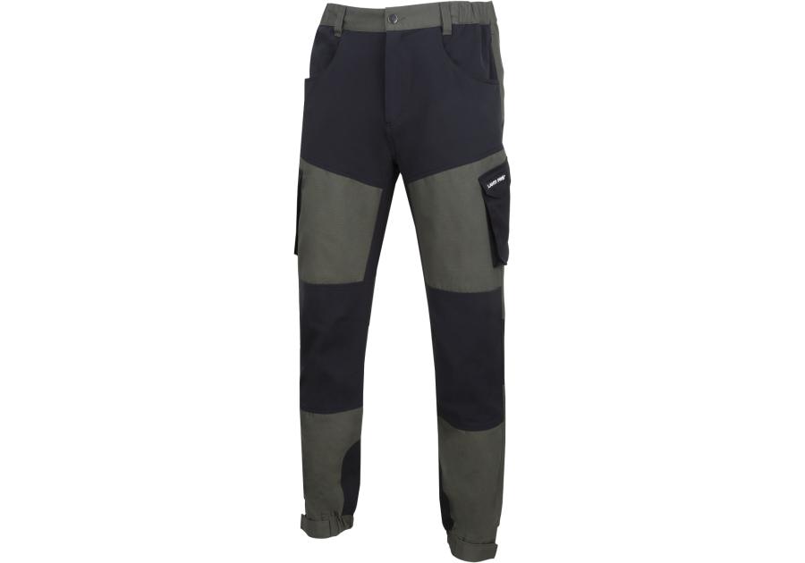 Zdjęcie: Spodnie z elementami stretch zielono-czarne, "3xl", CE,LAHTI PRO