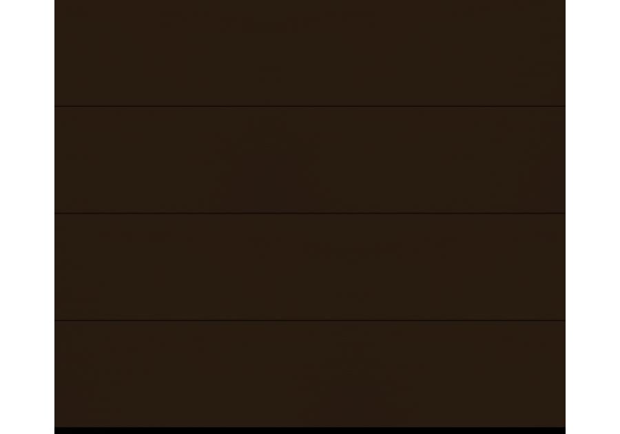 Zdjęcie: Brama garażowa segmentowa automatyczna IsoMatic brąz 250x212,5 cm HORMANN