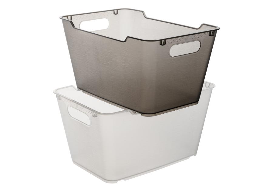 Zdjęcie: Pojemnik lifestyle-box lotta 6 L crystal grey transparent KEEEPER