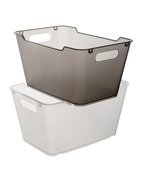 Zdjęcie: Pojemnik lifestyle-box lotta 6 L crystal grey transparent KEEEPER