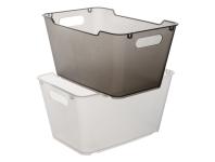 Zdjęcie: Pojemnik lifestyle-box lotta 6 L crystal grey transparent KEEEPER