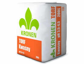 Torf kwaśny pH 3,5 - 4,5 200L KRONEN