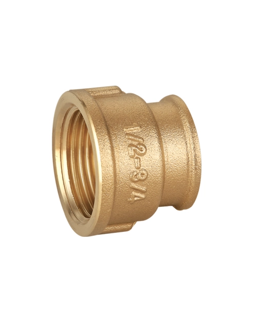 Zdjęcie: Mufa redukcyjna 1/2"x3/8"mosiądz CALIDO