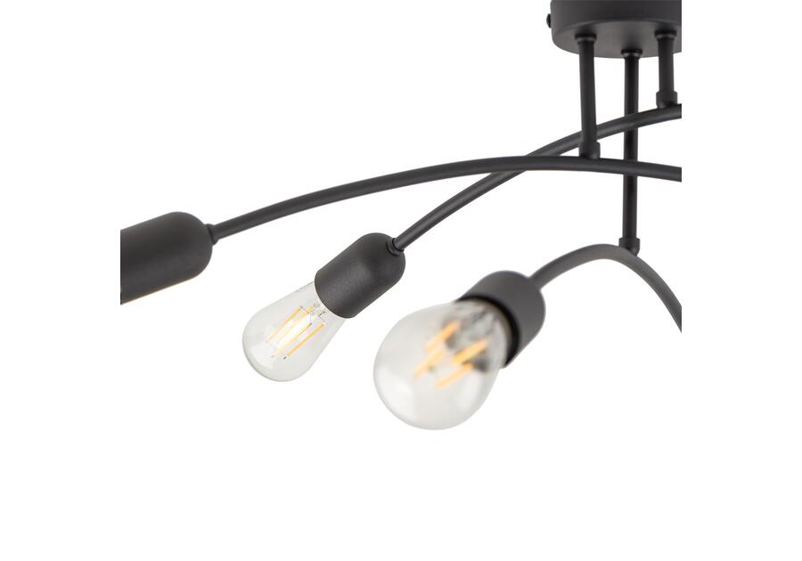 Zdjęcie: Lampa wisząca Helix 6 x E27 czarna 4679 TK LIGHTING