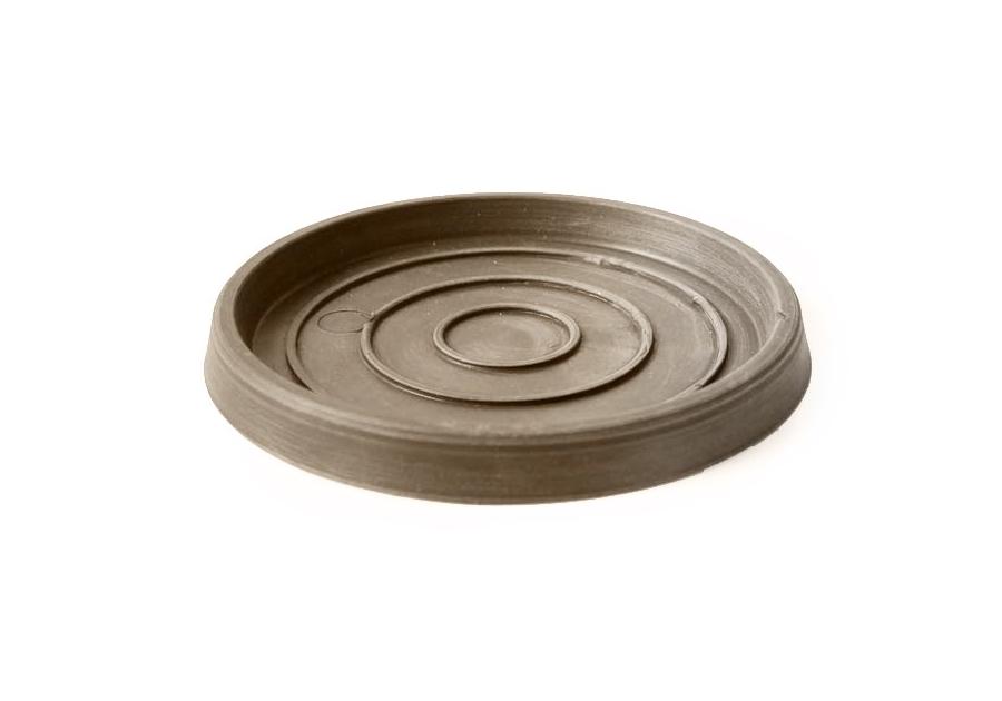 Zdjęcie: Podstawka pod doniczkę 16,3x16,3x1,5 cm taupe TIN TOURS