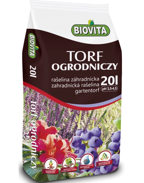 Zdjęcie: Torf ogrodniczy 20 L BIOVITA