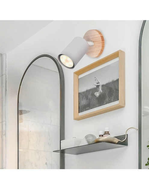 Zdjęcie: Kinkiet Hoba 1 white ADRILUX