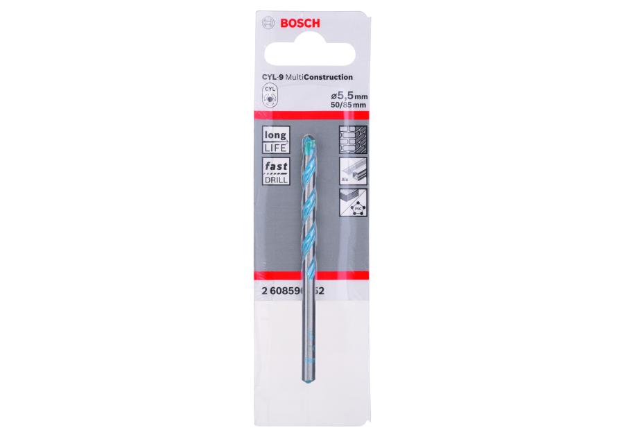 Zdjęcie: Wiertło CYL-9 MCB 5,5 x 85 mm BOSCH