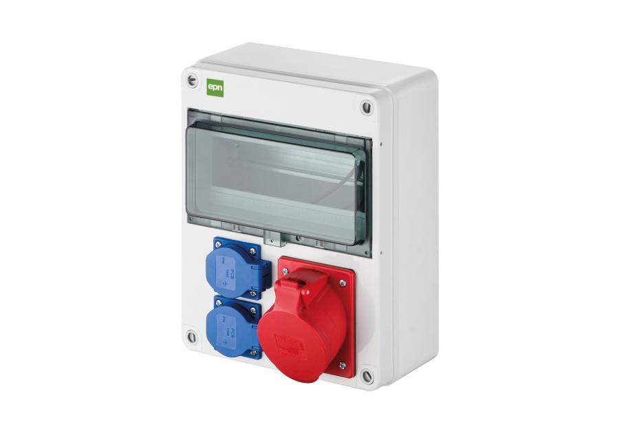 Zdjęcie: Rozdzielnica siłowa RS 10 modułowa 2x2P+Z, 3P+N+Z 32A ELEKTRO-PLAST